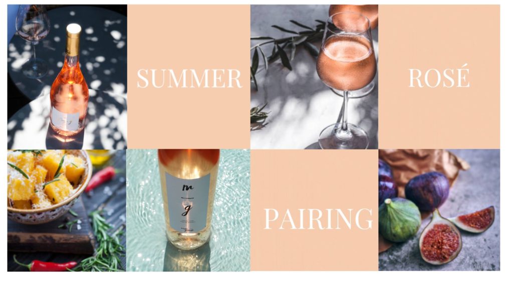 MG rosé Summer pairing